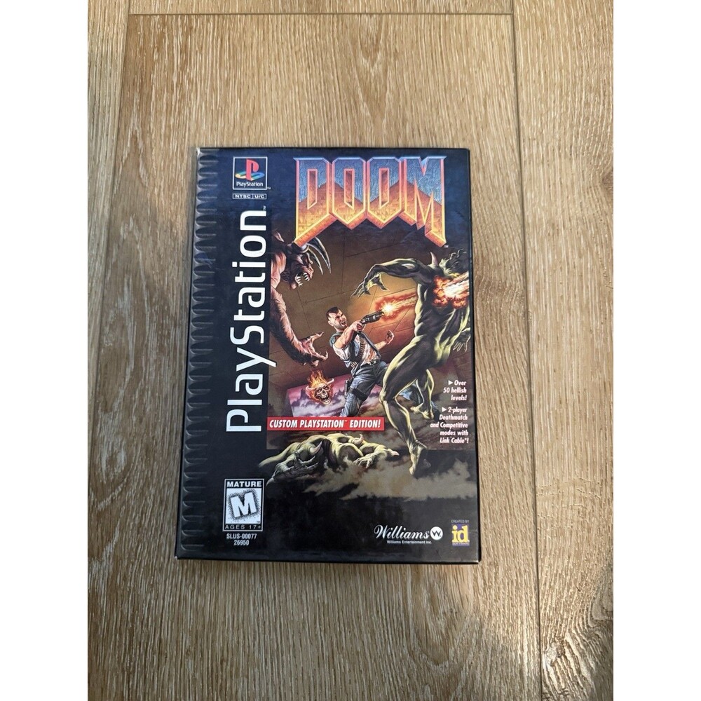 PlayStation 1 PS1 Game DOOM No Manual